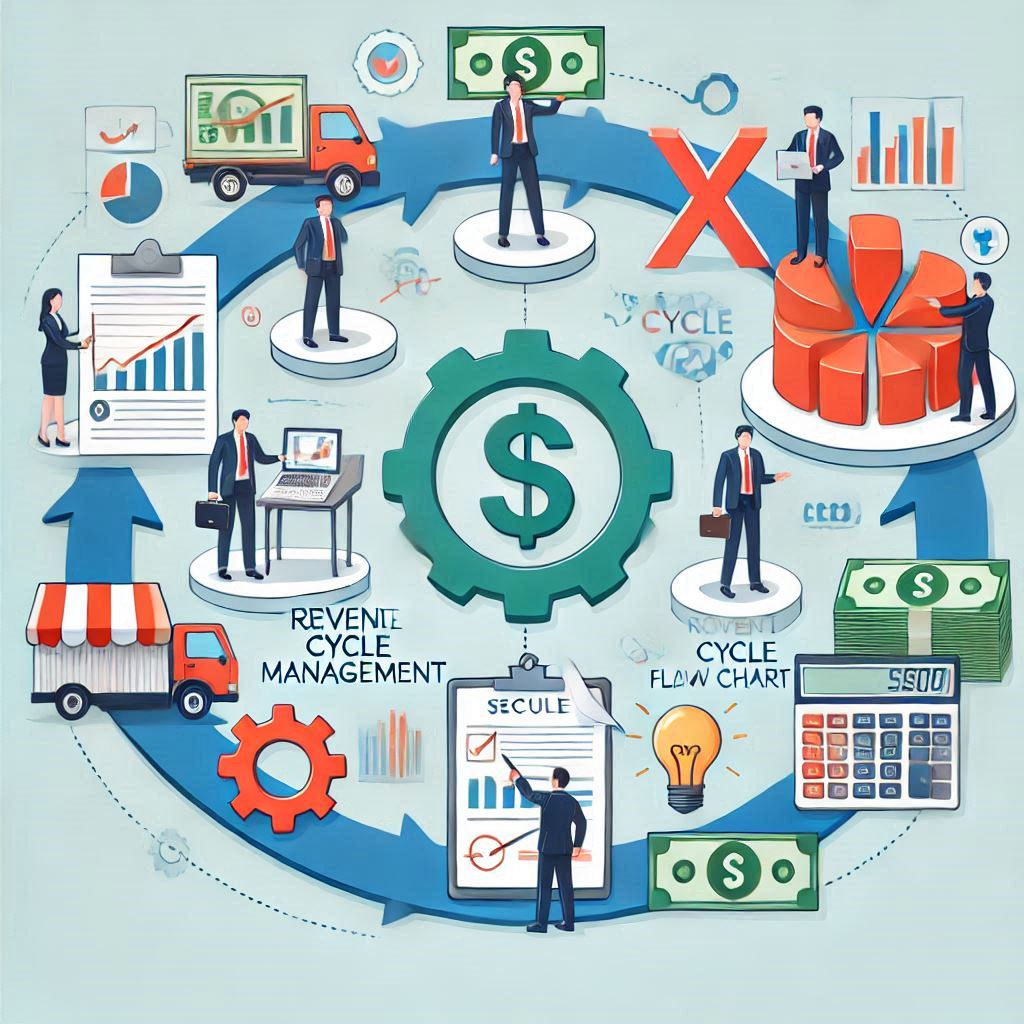 Revenue cycle management flow chart